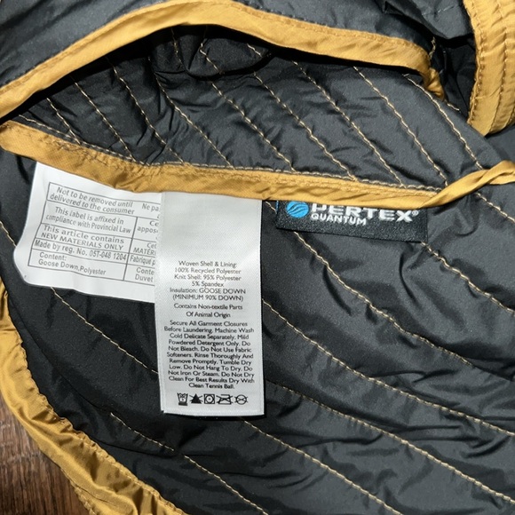 Eddie Bauer First Ascent Women's Microtherm Stormdown Hooded Jacket Windproof XS - Picture 6 of 6